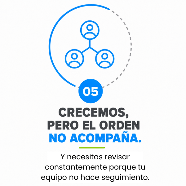 Crecemos pero el orden no acompaña